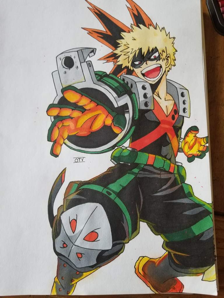 Katsuki Bakugou Art My Hero Academia Amino