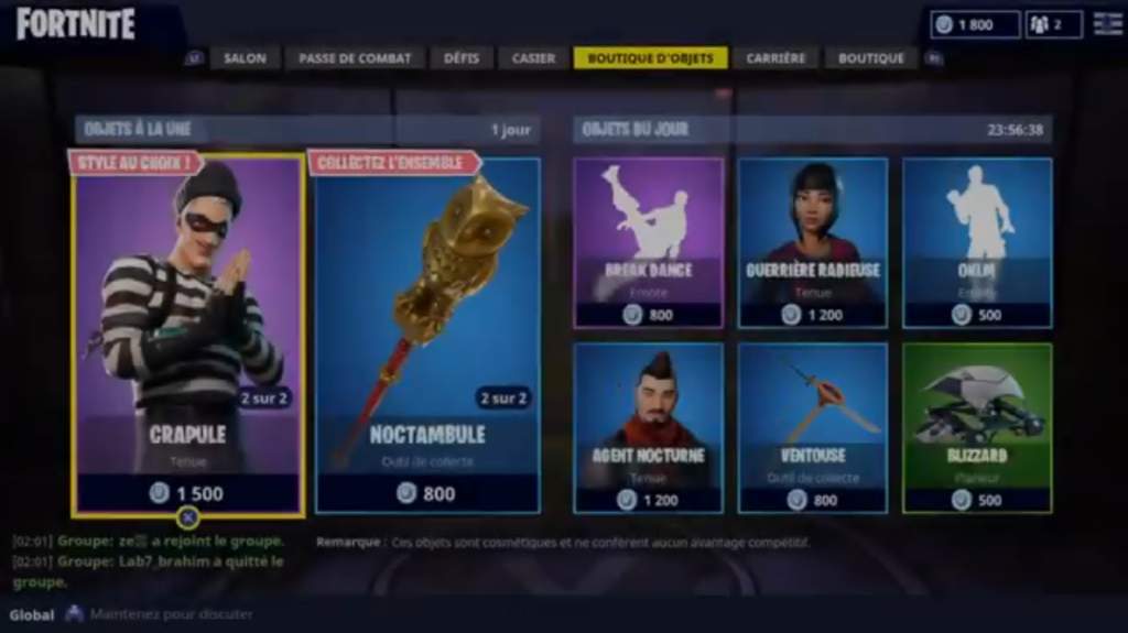  - boutique fortnite 30 juin