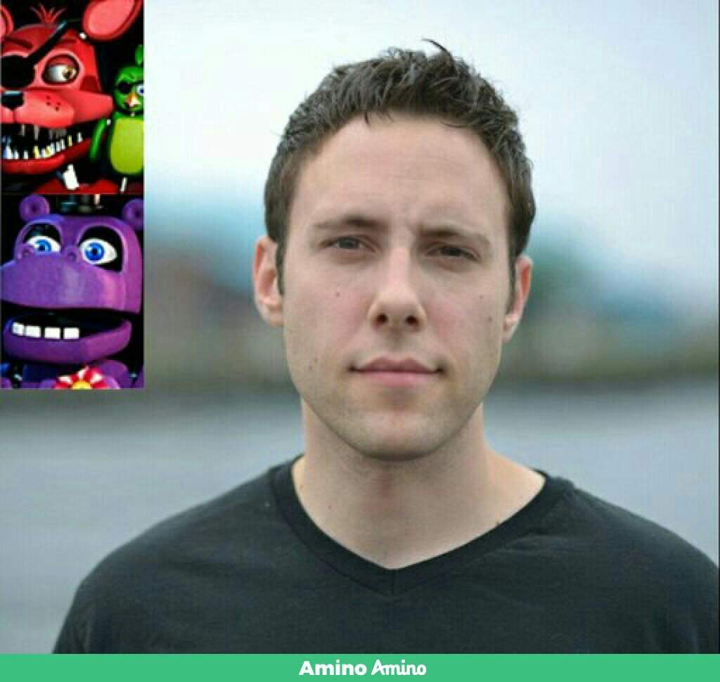 Озвучки fnaf. Джо Годет. Joe Gaudet FNAF. Лицо мстительного духа ФНАФ.