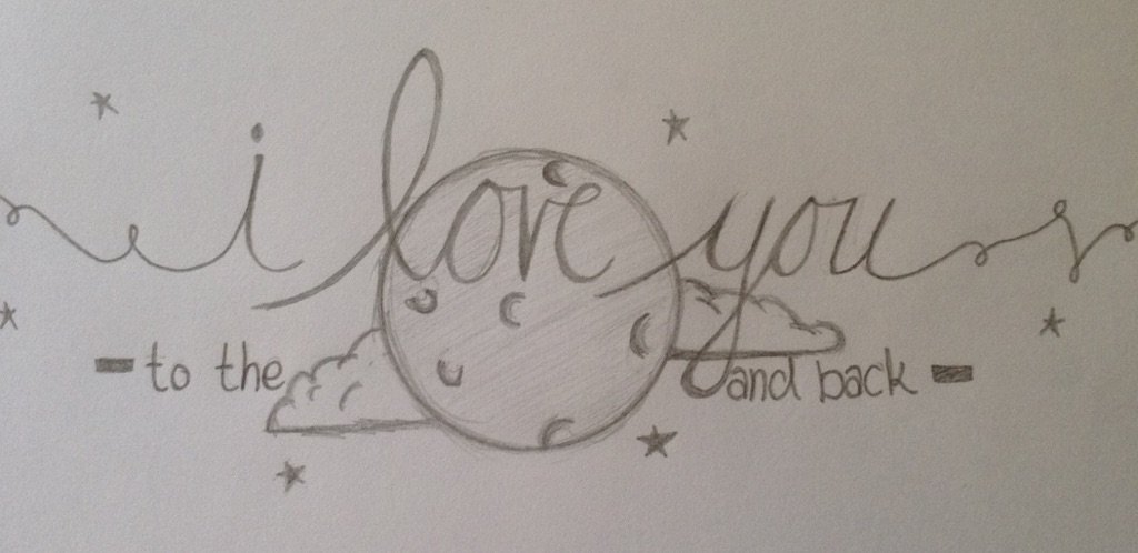 I Love You The The Moon And Back Art Amino