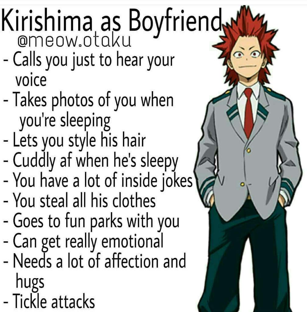 Characters of MHA as Boyfriends | My Hero Academia Amino