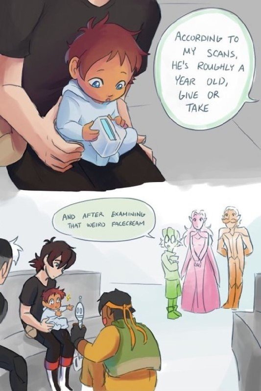 Cute Baby Lance Comic (Part 1) | Voltron Amino