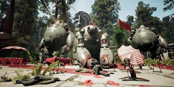 atomic heart amusement ride in game