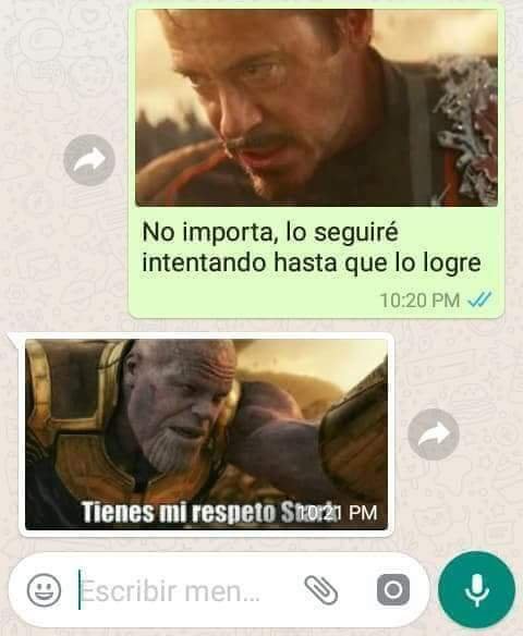 Tienes mi respeto stark | •Guerra De Memes Amino• Amino