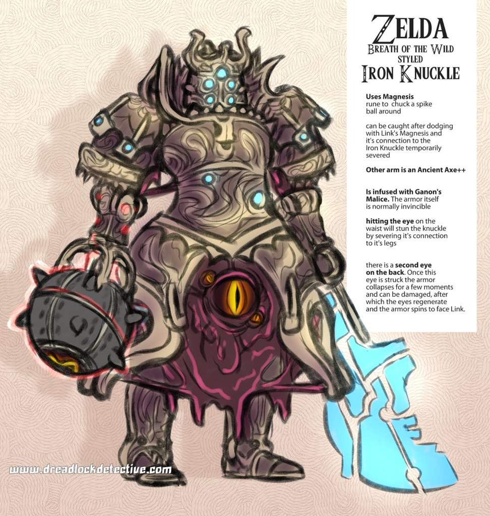 legend of zelda enemies list
