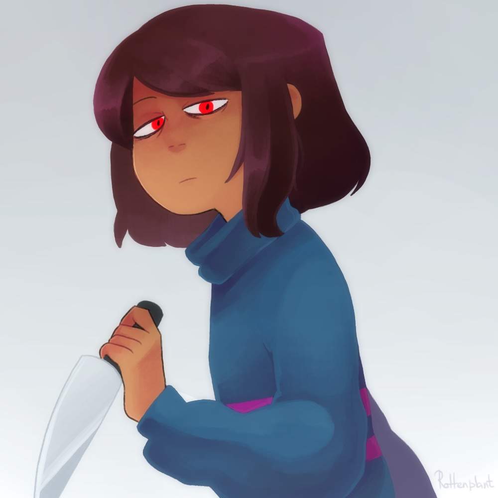 I always wondered what it would be like if Frisk heard horrible stories abo...