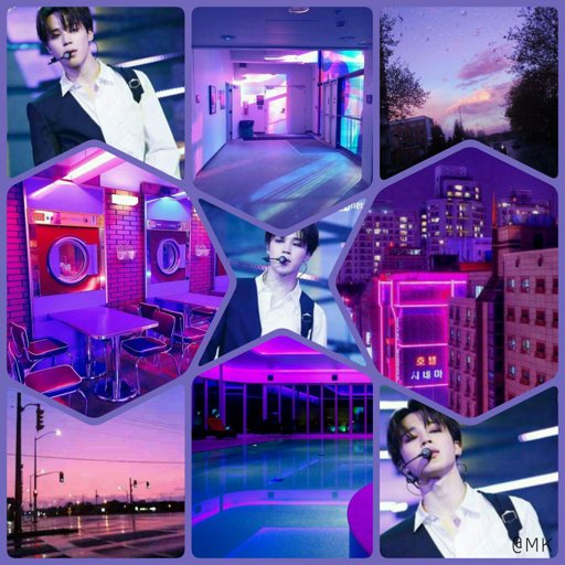 Aesthetic purple collage made by me | ARMY's Amino