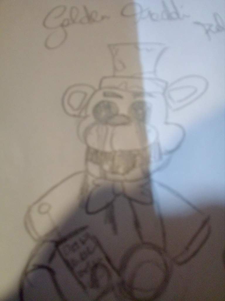 Disegno di fnaf mini golden freddy | Universo Nerd Italia Amino