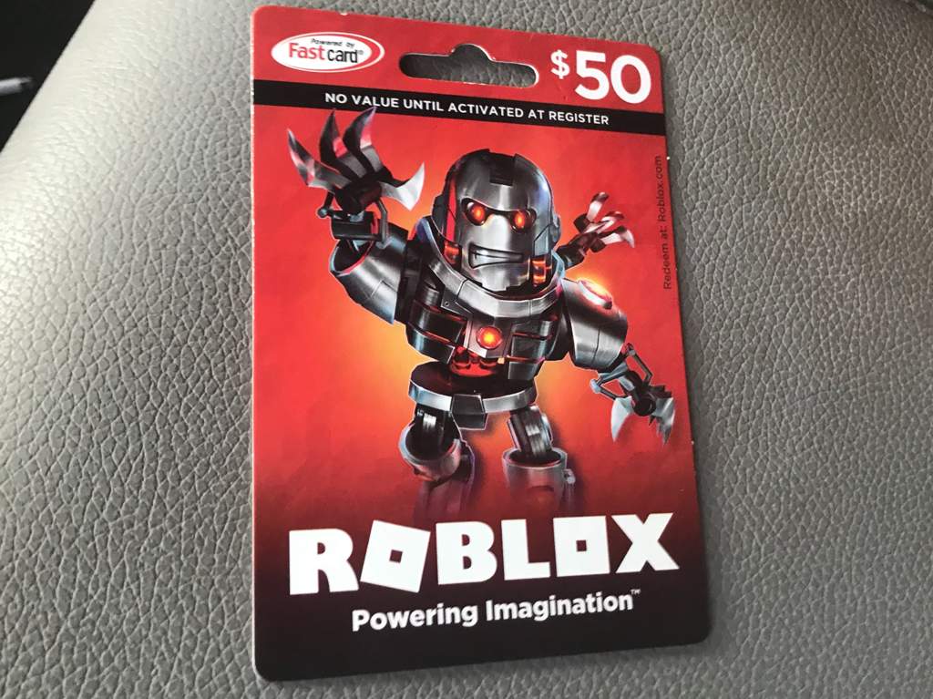 Gift Card Roblox Toys