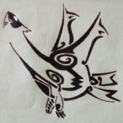 Rayquaza Tribal Tattoo by Canyx on DeviantArt