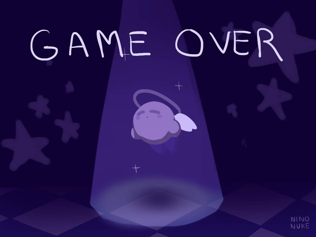 Mass Attack Game Over Screen Kirby Amino