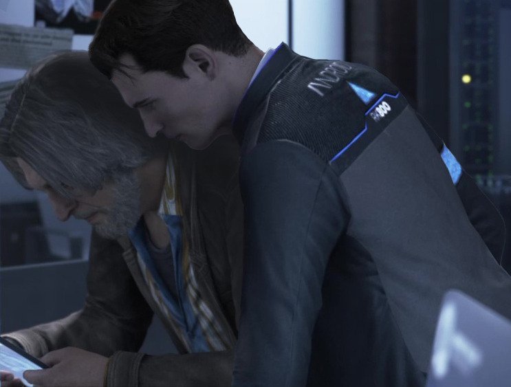 Hank X Connor That Is Why I Can Feel Like A Human Detroitbecome 4299