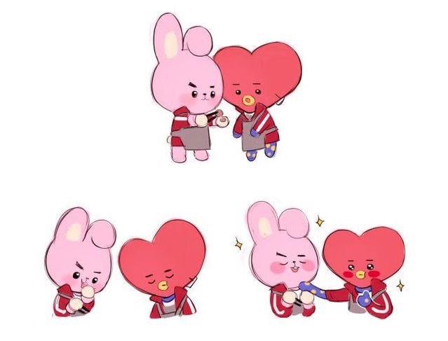 💛 ️BTS ships in BT21 version💛 ️ | ARMY SHIPPERS Amino