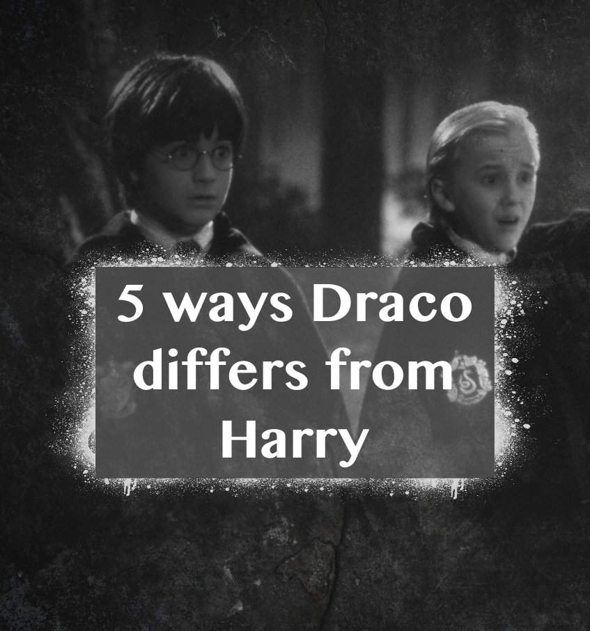 5 ways Draco differs from Harry | Harry Potter Amino