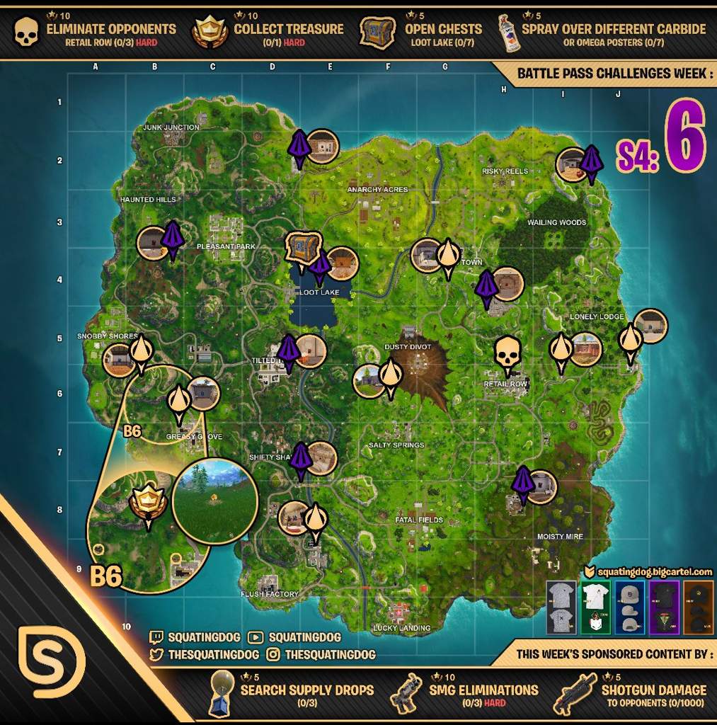 Defis Semaine 6 Superproduction Fortnite Fr Amino - 