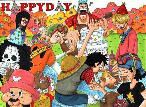 Anniversaire 07 06 One Piece Amino