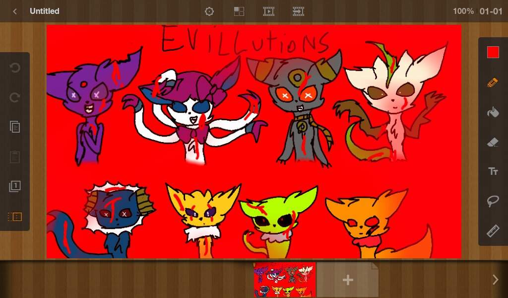 Eeveelutions as evil pokemon (creepy pasta pokemon) eevee - EEeEE what ...