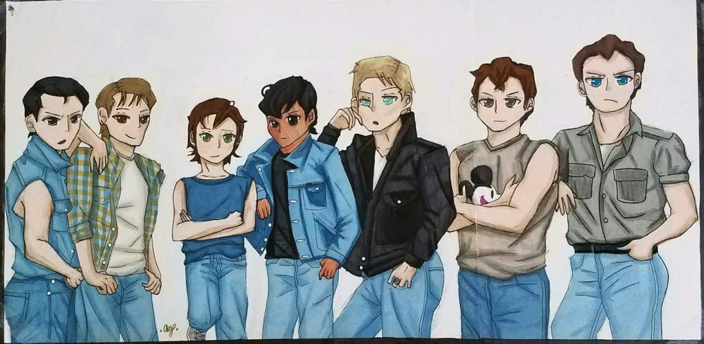 characters on the outsiders