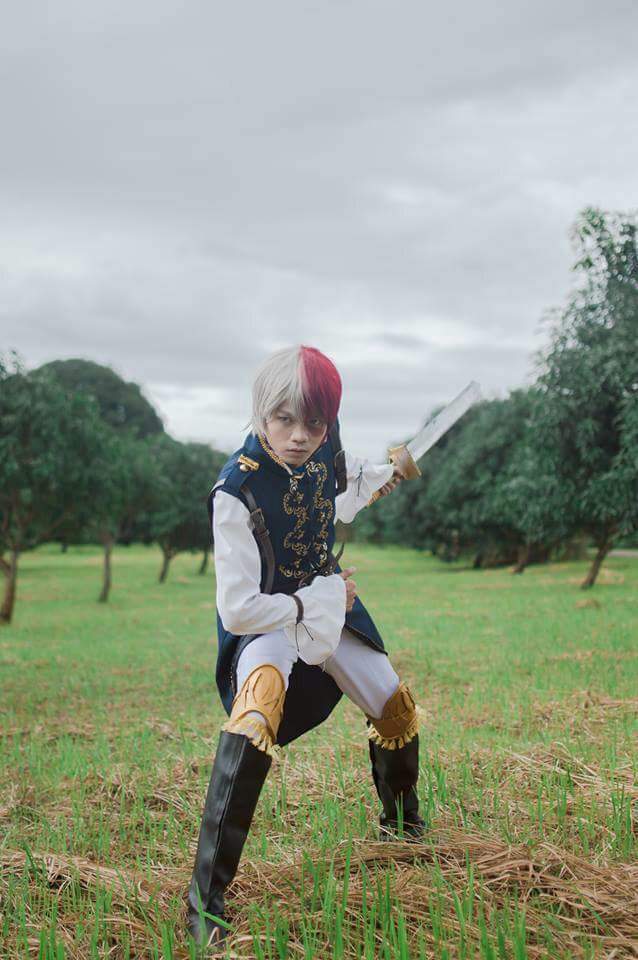 todoroki fantasy cosplay