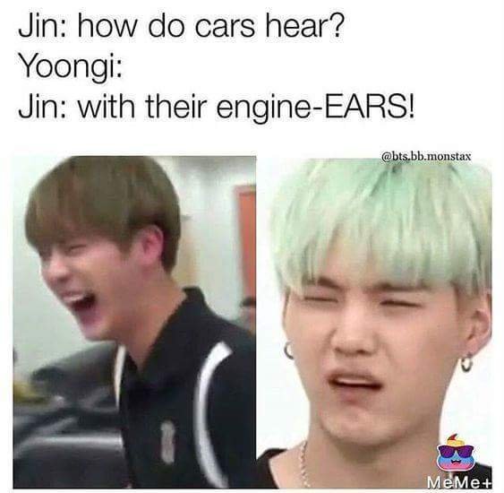 ~Jins Dad Jokes Memes~Part 2 | ARMY's Amino