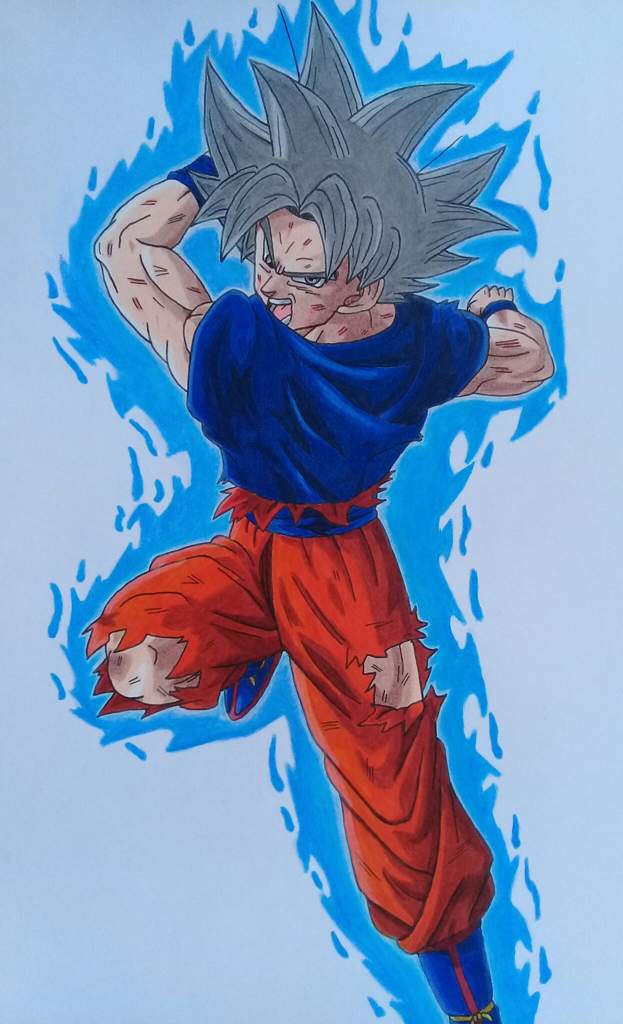 Dibujo De Goku Ultra Instinto Dominado Dibujarte Amino 