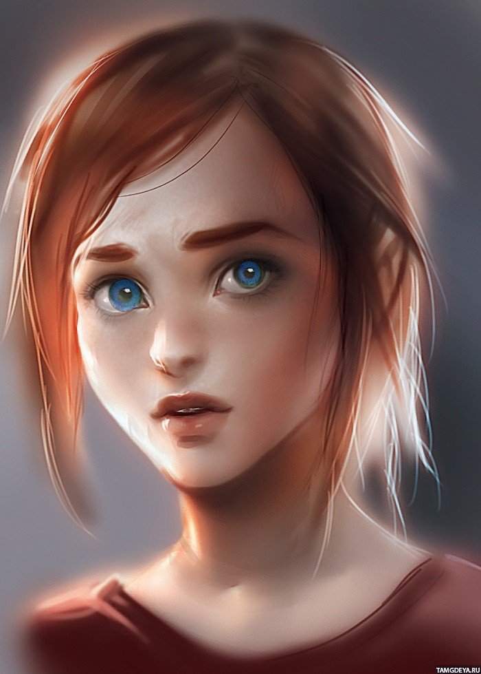 Redhead anime female