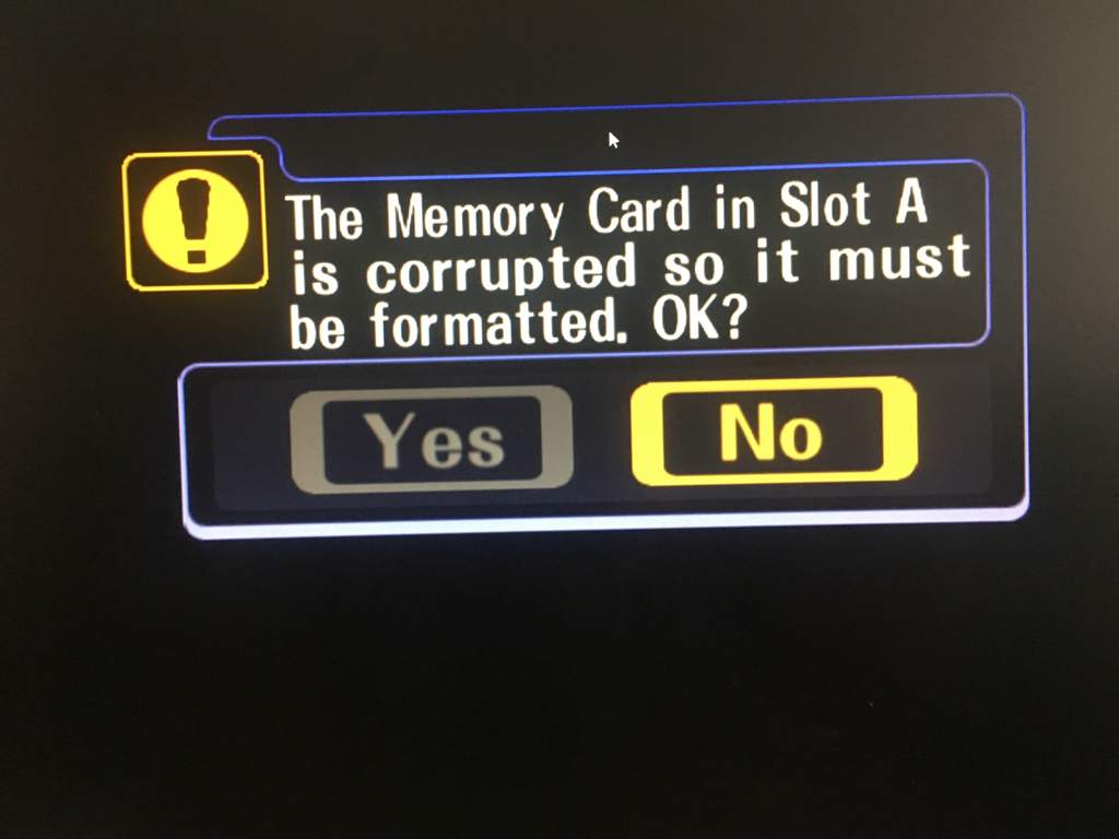 dolphin emulator memory card in slot a corrupted