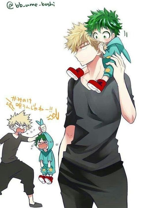 Dekubaku Omegaverse