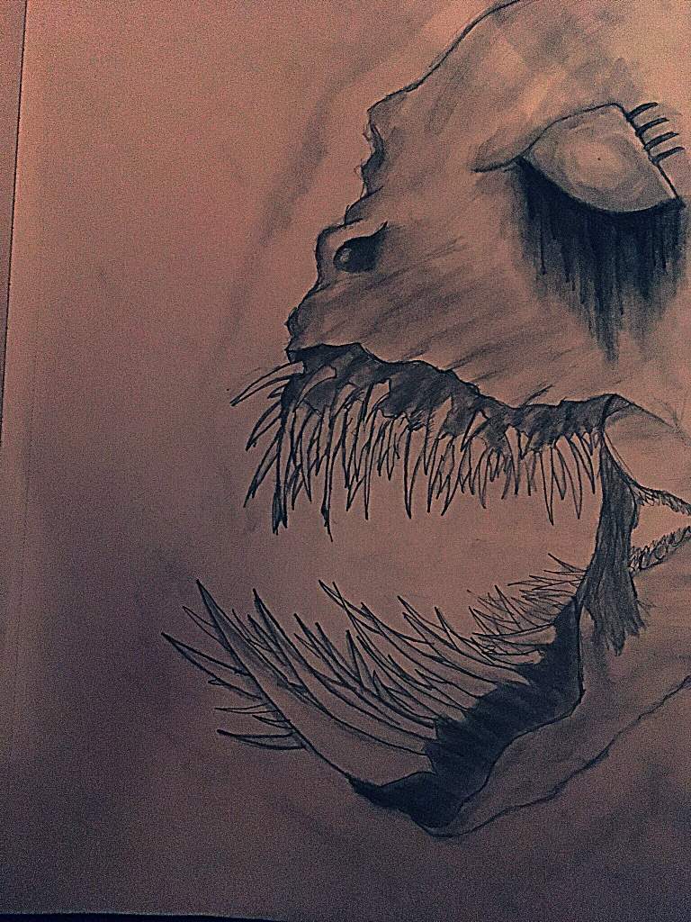 Scary Monster Drawing Drawing Amino