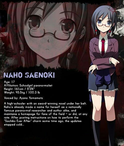 Naho Saenoki Corpse Party Amino