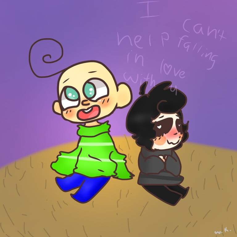 Baldi and Principal guy as babies | Baldi's Basics Amino