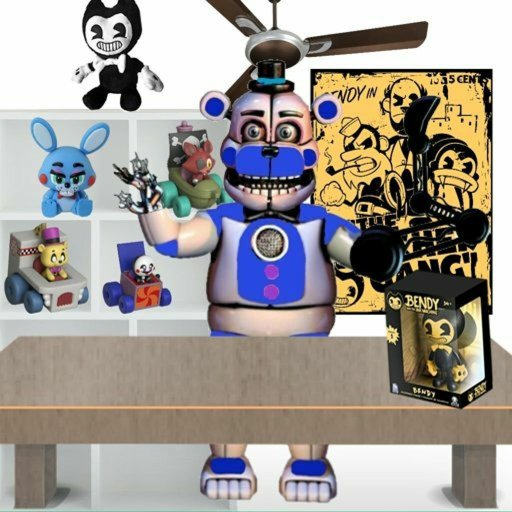 blue funtime freddy #desklampsunit | Five Nights At Freddy's Amino