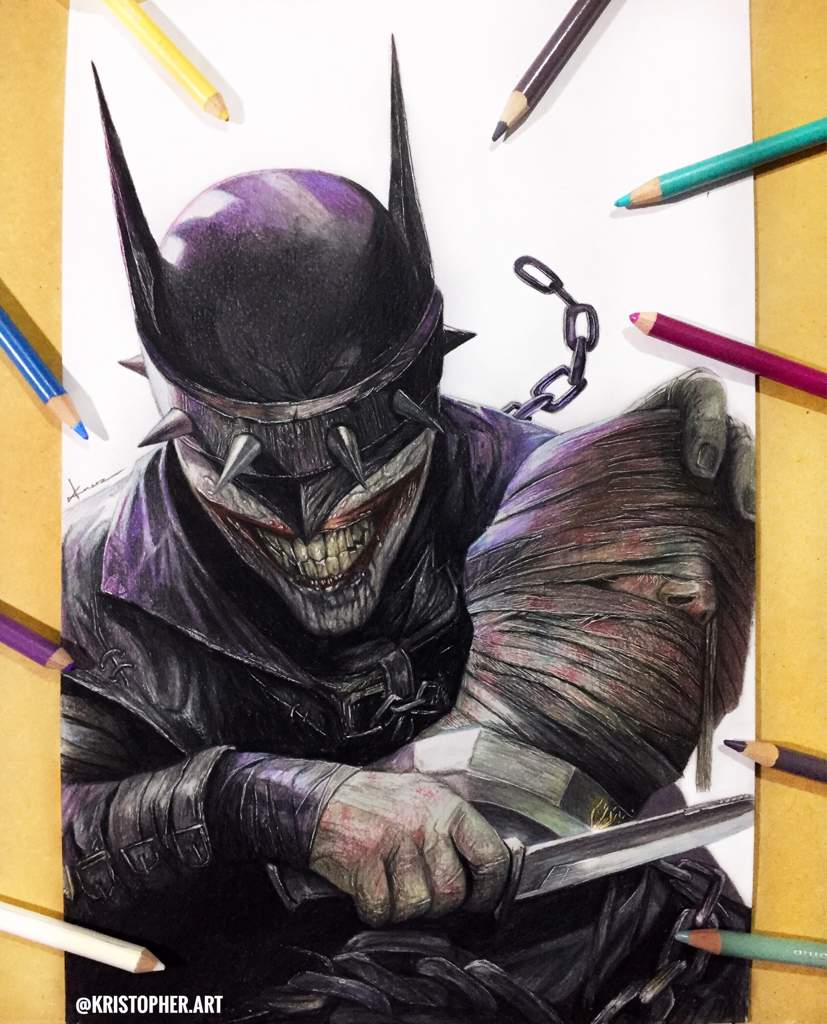 Dibujo de Batman que ríe ? | •Arte Amino• Amino