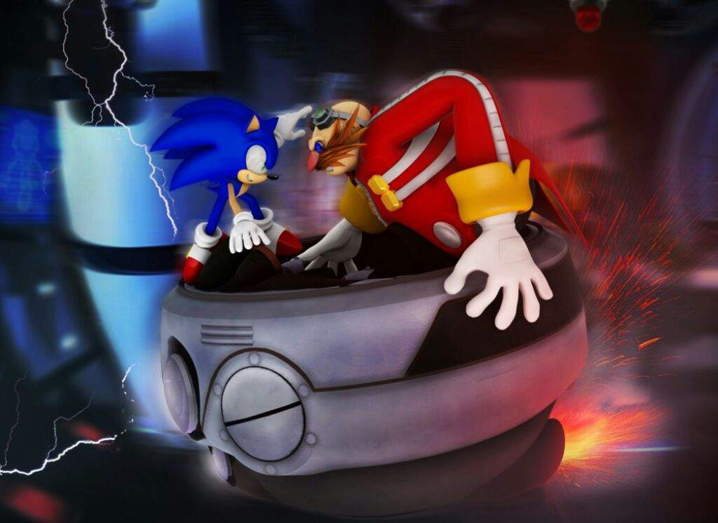 So if you see a Team Eggman and Team Sonic person having a friendly debate ...