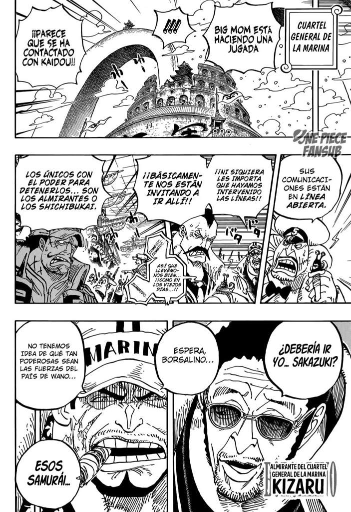 907 Manga One Piece El Trono Vacio Shin Sekai Amino Amino