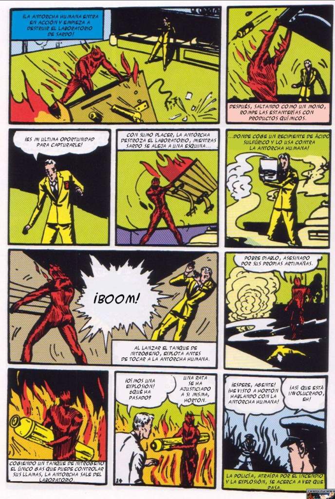 Antorcha Humana 1 Timely Comics Wiki •cómics• Amino 7353