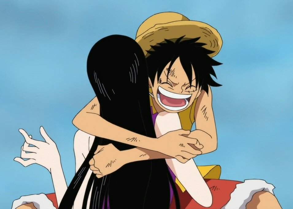 luffy rencontre hancock