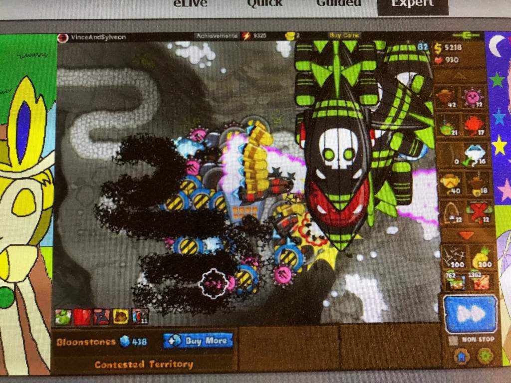 Bloons Monkey City Contested Territory Mountain Terrain Zigzag Track Bloons Amino