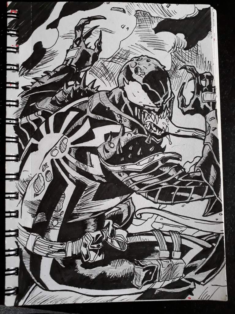 Flash Tompson Is Agent Venom Drawing Marvel Amino