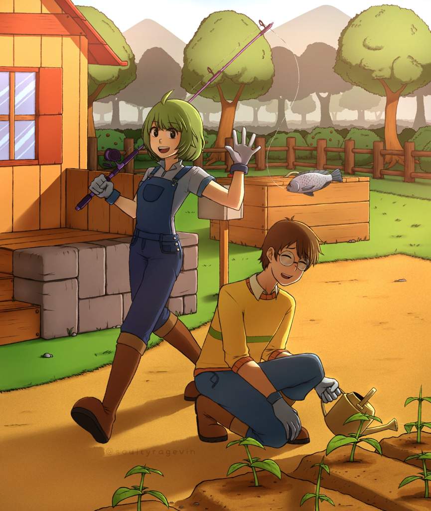 stardew-valley-oc-couple-speedpaint-video-arts-and-ocs-amino