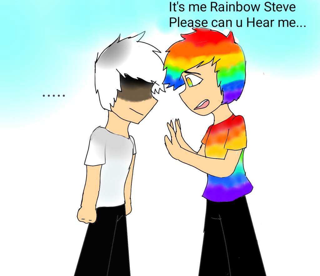 Стив любовь. Rainbow Steve.