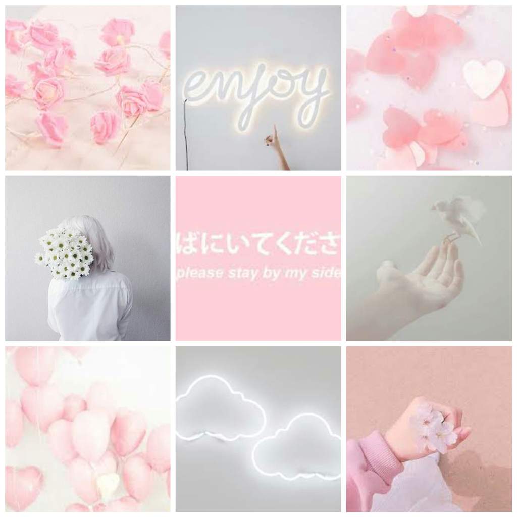 Pink+White, Black+Red, Black+Pink MoodBoards (Request) | Aesthetic ...