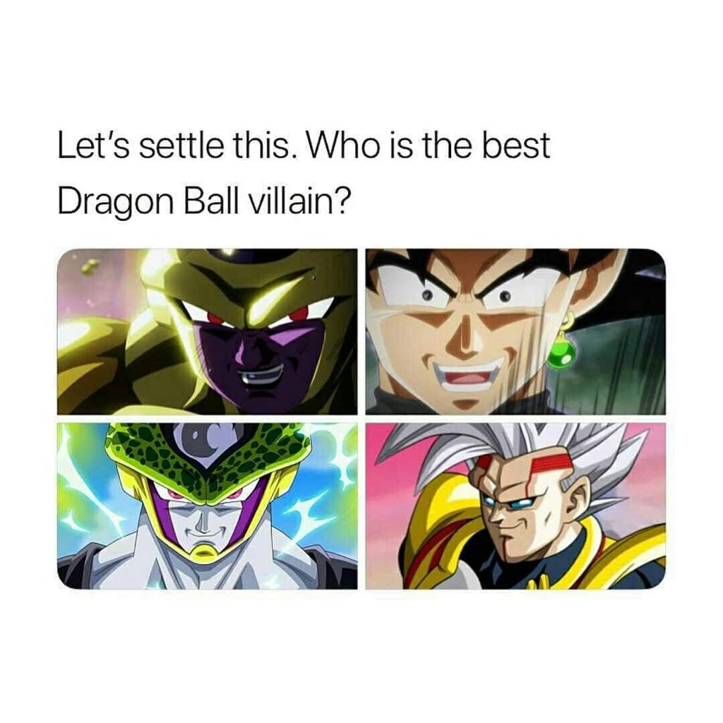 Frieza will always be the best dbz villain in my opinion DragonBallZ