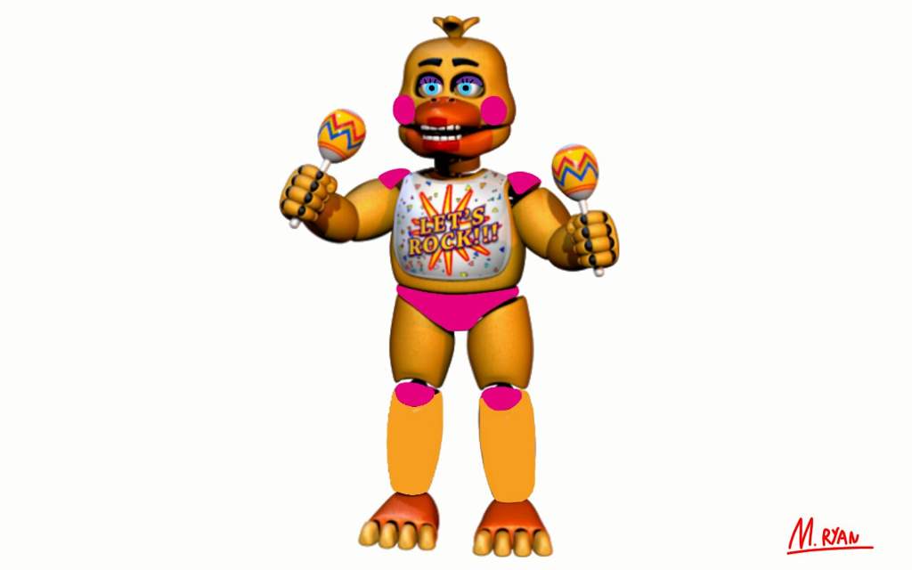 fnaf rockstar toy chica