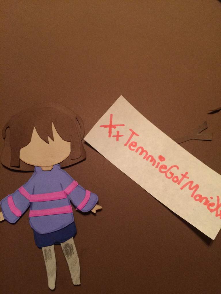 Papercraft Frisk