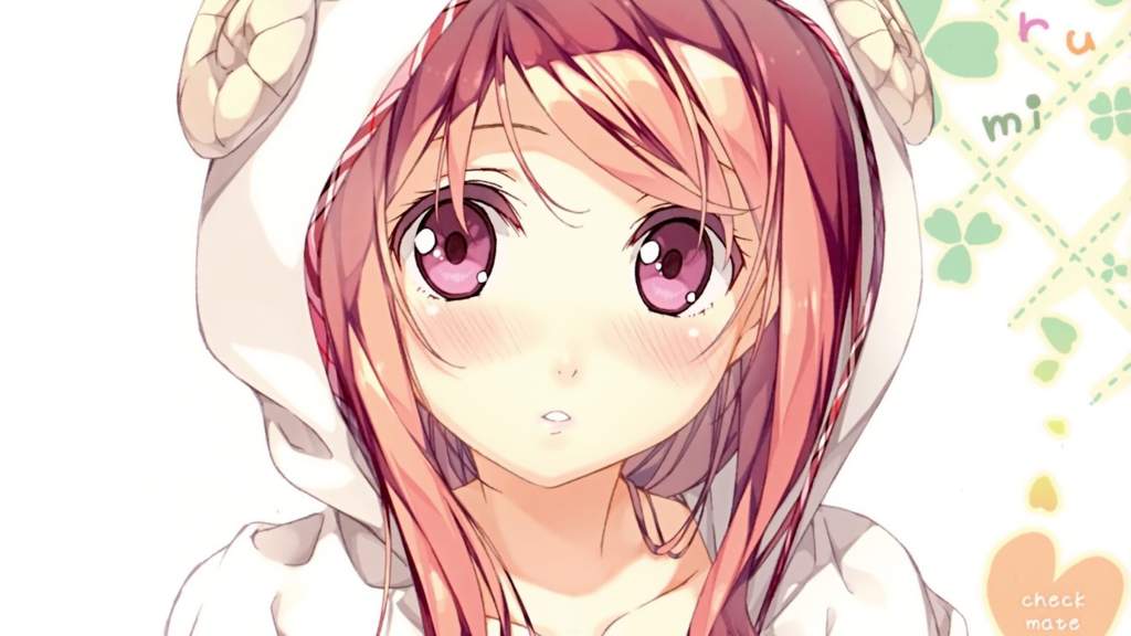 Anime shy face