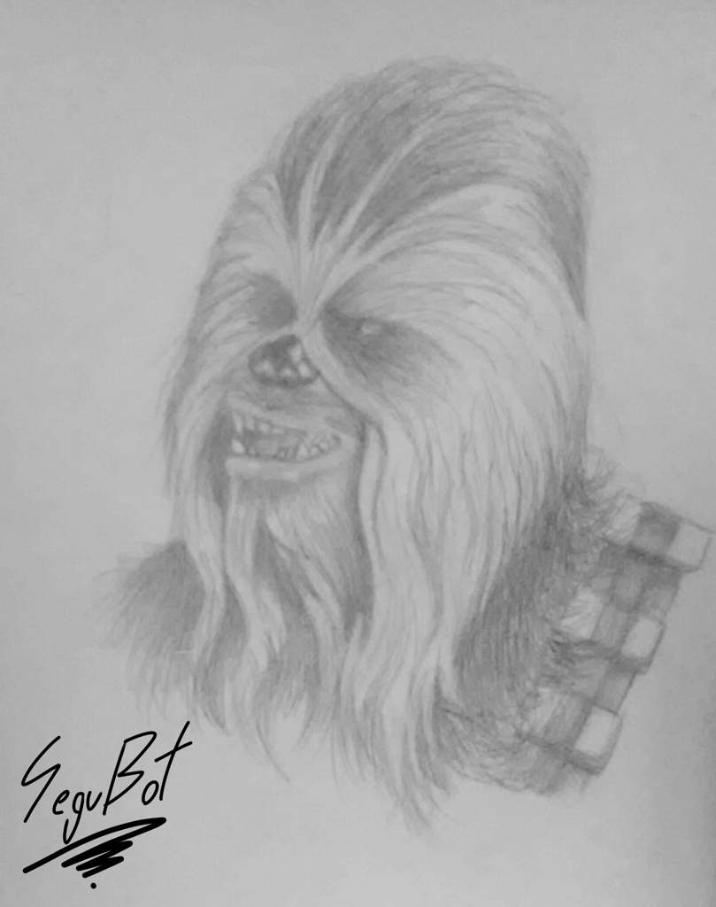 Dibujo De Chewbacca Star Wars Imperio Amino Amino