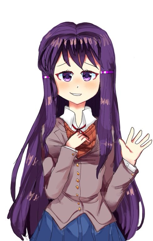 Yuri sprite thing | Doki Doki Literature Club! Amino