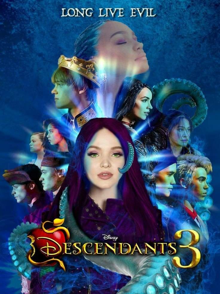 My custom descendants 3 poster | Disney Descendants Amino
