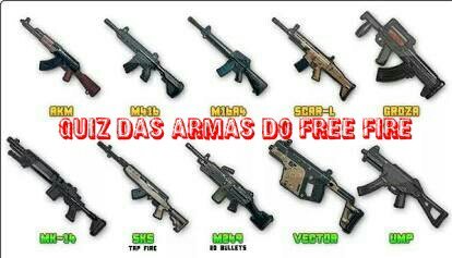 Quiz Das Armas Do Free Fire Easy Free Fire Elite One Br